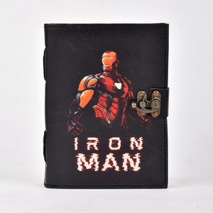 <b>A5</b> Superhero Inspired Diary <b>Notebook</b> 100 Pages Lock Journal Action Theme | Premium Stylish Durable Cover Writing Gift Stationery - Product Image 1