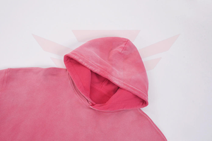 Sudadera con Capucha Extra Grande para Hombre, 100% Algodón, Teñido Degradado, Casual, Manga Larga, con Bolsillo, Forro Polar Tejido, Ecológica - Product Image 4