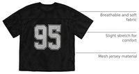 Maillots de football personnalisés style rétro amples en maille, haute qualité, écologiques, unisexe, vente en gros, collection été automatisée