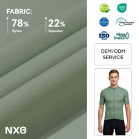 Tissu de performance professionnelle pour vêtements de cyclisme 78% Nylon 22% Spandex Anti-bactérien Échantillons gratuits