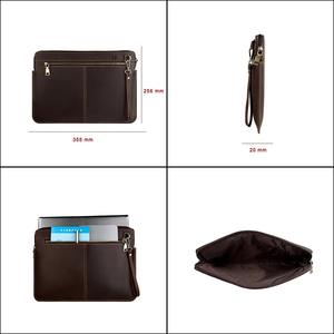 Funda Protectora para Portátil de Cuero Genuino, Estilo Bandolera, para Trabajo, Negocios y Viajes, LS-0256, Gran Venta - Product Image 2