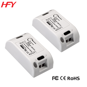 Interrupteur intelligent WiFi 10A 240V, double mode RF, étanche IP41, en ABS, pour système de contrôle domotique - Product Image 1