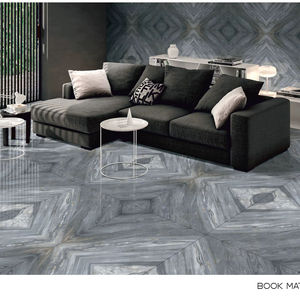 Azulejos de Cerámica con Efecto Mármol de Lujo, 600x1200mm, Sin Juntas, Acabado Brillante, para Recepción de Hotel, Vestíbulo Corporativo, Paredes Interiores - Product Image 6