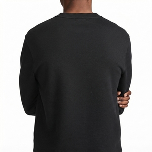 Sweat-shirt pour homme de qualité supérieure, en coton molletonné, vêtements décontractés avec coupe confortable, tissu doux, logo personnalisé et vente en gros - Product Image 5