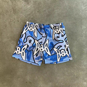 Pantalones Cortos Deportivos de Malla con Diseño Personalizado para Hombre, Sublimados con Estampado de Fútbol - Product Image 4