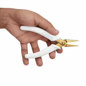 Pince à anneaux brisés professionnelle pour la fabrication de bijoux, en acier inoxydable de haute qualité, outil de précision pour la perlage, fournisseur d'outils artisanaux - Product Image 5