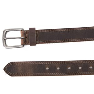 Cinturón de Cuero de Vaca de Alta Calidad, Diseño Clásico, Hecho a Mano, Color Marrón, Casual, de Lujo, para Hombre, 2026, Impermeable y Transpirable - Product Image 2