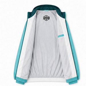 Chaqueta Cortavientos con Capucha para Hombre, Ligera, Impermeable, para Caminar, Senderismo, Ciclismo, Uso Casual, OEM, ODM, Directo de Fábrica - Product Image 6