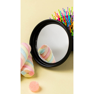 [JWORKS EXT] EYECANDY RAINBOW VOLUME S COMPACT HAIRBRUSH Detangling Comb Anti Static Scalp Massage <b>Mirror</b> Korea - Product Image 6