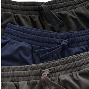 Shorts de sport décontractés en molleton de coton pour hommes avec cordon de serrage, coupe ample, style streetwear d'été, vente en gros FOB à prix abordable - Product Image 5