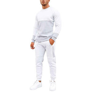 Ensemble de survêtement homme 2025 de qualité supérieure : veste et pantalon de jogging, nouveau design uni pour l'entraînement et le jogging - Product Image 4