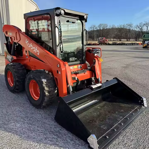 NUEVA Cargadora Compacta Kubota SSV75 con Ruedas y Cucharón Frontal para Trabajo Agrícola, Construcción y Manejo de Materiales - Product Image 1