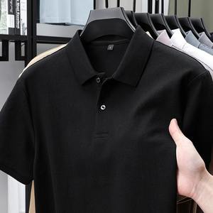 Pull en laine peignée de haute qualité 2026 pour hommes, pull polo d'été professionnel, T-shirt tricoté fin à manches courtes - Product Image 6