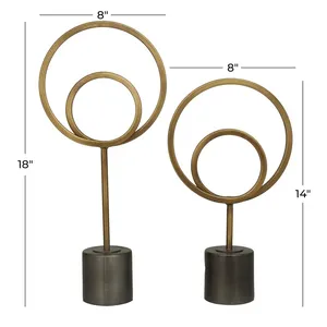 Handmade Artistic Iron Sculpture Premium Statement for Luxury HomesHigh Quality Modern Stainless Steel Landscape Wall Sculpture - Product Image 1