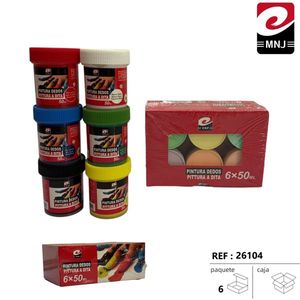 Peinture pour Doigts Macarons 50ML – Kit de Dessin pour Enfants – Jouets de Peinture au Doigt - Product Image 3