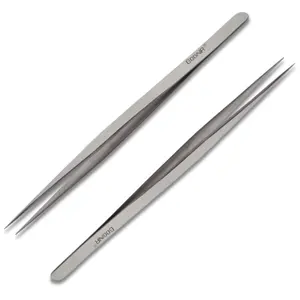 Non-conductive tweezers High-quality SS tweezers Fine tip non-magnetic tweezers Professional stainless steel