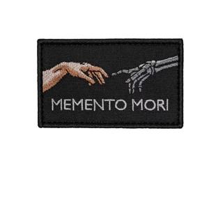 Pegatinas tácticas de gancho y bucle, parches bordados para mochila, suministros de melocotón jugoso para ropa - Product Image 6