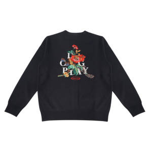 Cardigan en coton brodé de roses rouges, veste <span class=keywords><strong>pull</strong></span>, design tendance automne, sur mesure, <span class=keywords><strong>pull</strong></span> haut de gamme - Product Image 2