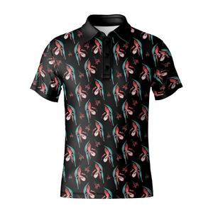 เสื้อโปโลพรีเมียมสั่งพิมพ์ลายได้ 95% โพลีเอสเตอร์ 5% สแปนเด็กซ์ แห้งเร็ว สำหรับกีฬากอล์ฟ รับผลิตแบบ OEM ODM จากโรงงานโดยตรง - Product Image 1