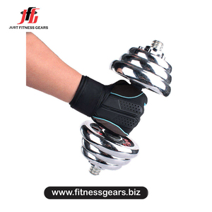 Gants de fitness demi-doigts en cuir PU, avec sangle de poignet réglable, légers, pour la musculation et les sports – Offre Spéciale - Product Image 4