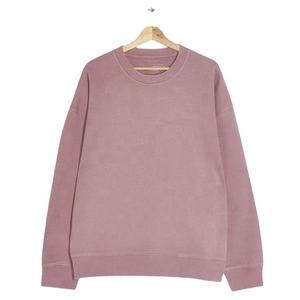 Sudadera de gran tamaño informal de moda de invierno para hombre, conjunto de chándal de algodón 100% personalizado, logotipo bordado, venta al por mayor - Product Image 4