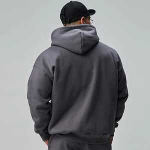 Wholesale Unisex <b>Hoodies</b> Customized Front Logo Printed Breathable Eco-Friendly Polyester/Cotton <b>Lightweight</b> <b>Hoodies</b> - Product Image 3