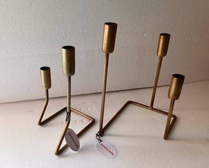 High Demand Black Modern Luxury Handmade Metal <b>Candle</b> Holder Decorative <b>Candle</b> <b>Stick</b> Stand Tabletop Home Decoration - Product Image 2