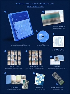 KO1KEYZ - [ KO1KEYZ ] 1er single (version PHOTO DIARY) Album CD KPOP, best-seller en Corée, pour tous les âges - Product Image 4