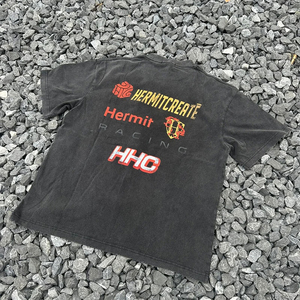 เสื้อยืดผู้ชายคุณภาพสูง ผ้าฝ้ายถัก 100% สวมใส่สบาย เป็นมิตรกับสิ่งแวดล้อม ทรงปกติ พิมพ์ลายกราฟิก Mixed Emotion - Product Image 5