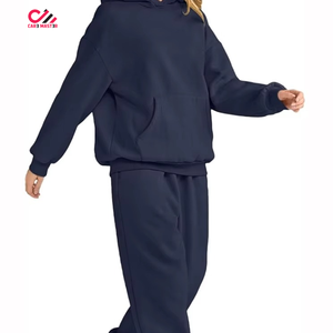 Conjunto Deportivo de Invierno 2026 para Mujer, Informal, Suave, Cálido, de Algodón y Felpa, Estilo Urbano, para Gimnasio y Entrenamiento - Product Image 5