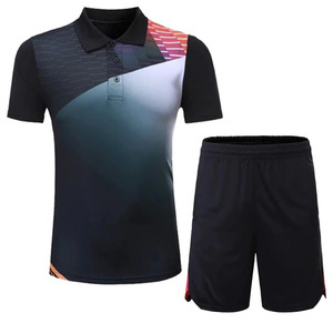 Camiseta Deportiva de Bádminton con Logotipo Personalizado, Diseño 2026, Uniforme de Entrenamiento, Ropa de Tenis para Hombre - Product Image 3