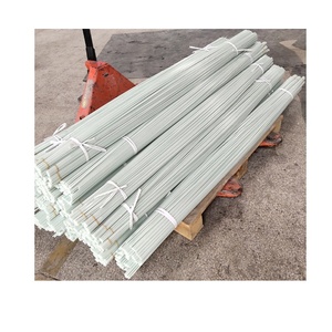 Factory High UV Resistance Strength Glass Fiber Stick Gfrp Pultruded FRP Fiberglass White Fiberglass <b>Rod</b> - Product Image 3