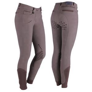 Pantalones ecuestres para hombre más vendidos al por mayor de equitación ajustados en colores personalizados con impresión de silicona diseños personalizados - Product Image 3