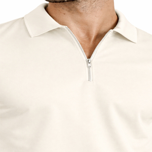 Pure Quality 100% Cotton Breathable <b>Knitted</b> Solid Men's Summer Street Style Suits Two Piece Golf Polo Shirts and Shorts <b>Set</b> - Product Image 6