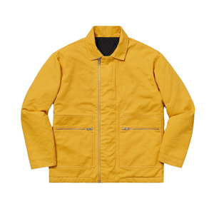 High Quality Winter Men's Casual Streetwear <b>Canvas</b> <b>Jacket</b> 100% Cotton Turn-down Collar Windproof Breathable OEM Customizable - Product Image 1