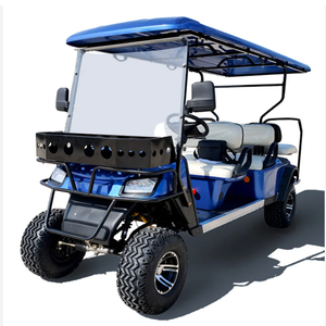 Voiturette de golf électrique de luxe 4 places haut de gamme, écologique, pour usage tout-terrain et commercial - Product Image 2