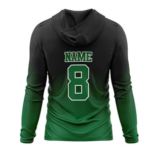 T-shirts de sport athlétiques de haute qualité pour uniformes d'équipe, chemises à capuche personnalisées à manches longues, t-shirts de sublimation pour jeunes équipes - Product Image 6