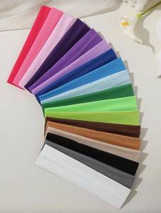 Muestras de Tela Lisa Teñida en Color Sólido, Muestras de Tela Textil Multicolor de 15g de Punjab para Accesorios de Moda - Product Image 1