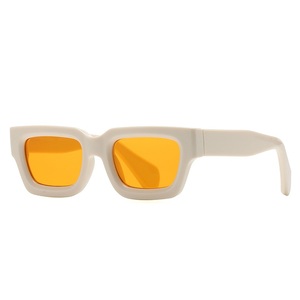 86608 Lunettes de soleil carrées vintage personnalisées pour femmes, lunettes de soleil de créateur tendance rétro, lunettes de soleil tendance 2023 - Product Image 3