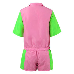Ensemble de survêtement personnalisé style 2026 pour femme : coupe-vent léger, sweat à capuche court zippé en nylon et pantalon de jogging - Product Image 6