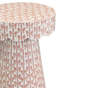 Table d'appoint moderne de qualité supérieure en nacre pour chambres et salons, design en forme de nœud, fabriquée en usine au Vietnam - Product Image 2