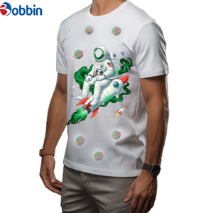 เสื้อยืดพิมพ์ลายแบบซับลิเมชั่นสำหรับผู้ชาย สวมใส่สบาย ทันสมัย ปรับแต่งได้ ผลิตจากผ้าสแปนเด็กซ์/โพลีเอสเตอร์ย้อมสี ป้องกันการหดตัว - Product Image 3