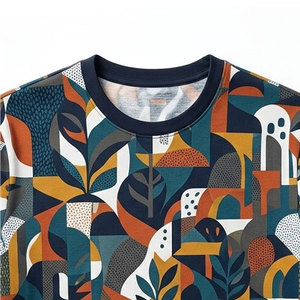 เสื้อยืดสีพื้นราคาถูกสำหรับผู้ชาย เสื้อยืดซับลิเมชั่นขายส่งสำหรับผู้ชาย เสื้อยืดซับลิเมชั่นสำหรับผู้ชายรุ่นใหม่ - Product Image 2