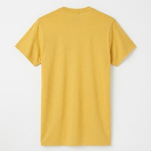 Camiseta de punto 100% algodón con estampado puff, estilo urbano, corte holgado, color liso, transpirable, manga corta y cuello redondo. - Product Image 2