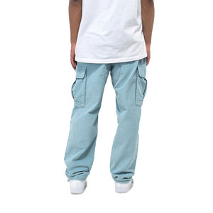 Pantalon cargo et pantalon de travail Solid Trader en textile de haute qualité, design ergonomique, ceinture souple, poches cargo à rabat sécurisées, doux et confortable - Product Image 2