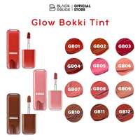 Maquillage Lèvres Marque Coréenne Black Rouge Brillant à Lèvres Longue Durée Hydratant Teinte Bokki GB02 Tomate Brûlée