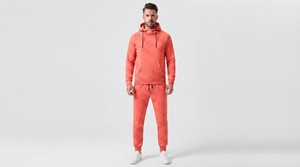 Ensemble sweat-shirt à capuche et pantalon de survêtement en coton mélangé pour homme, tenue de sport confortable pour l'entraînement et les loisirs - Product Image 5