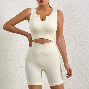 Conjunto de sujetador deportivo para mujer sin aros, de alta sujeción para busto grande, a prueba de golpes, con espalda hermosa, para correr, fitness y yoga - Product Image 3