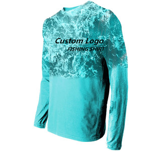 Chemise de pêche à capuche pour homme, manches longues, protection UV, personnalisable, sublimée, de qualité supérieure, service OEM. - Product Image 2