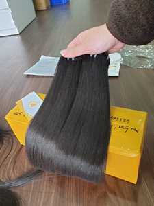 Venta al por mayor 100% de doble hueso de encaje recto de la máquina de trama de estilo virgen ondas Remy grado vietnamita extensiones de cabello humano todos los colores - Product Image 3